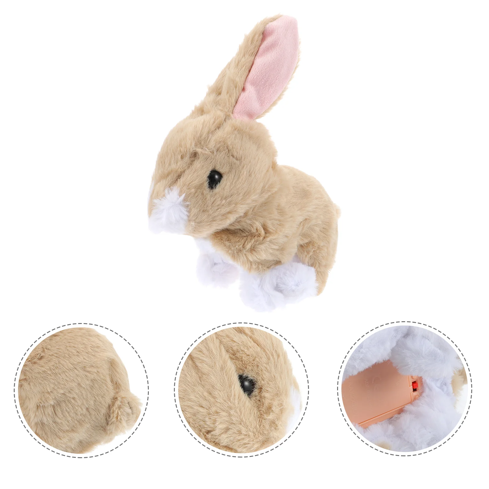 Children Electric Plush Toys Rabbit Plaything Adorable Doll Simulation Rabbit
Children Electric Plush Toys Rabbit Plaything Adorable Doll Simulation Rabbit
