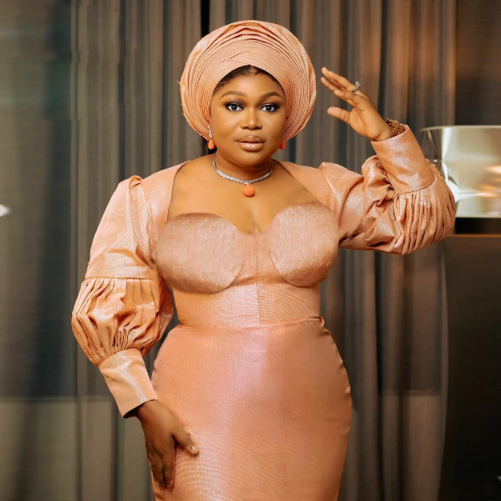 Woman Clothing New Style Fold Long Sleeve Elegant Woman Clothing Fashion Square Collar Solid Slim High Waist African Dress
Woman Clothing New Style Fold Long Sleeve Elegant Woman Clothing Fashion Square Collar Solid Slim High Waist African Dress