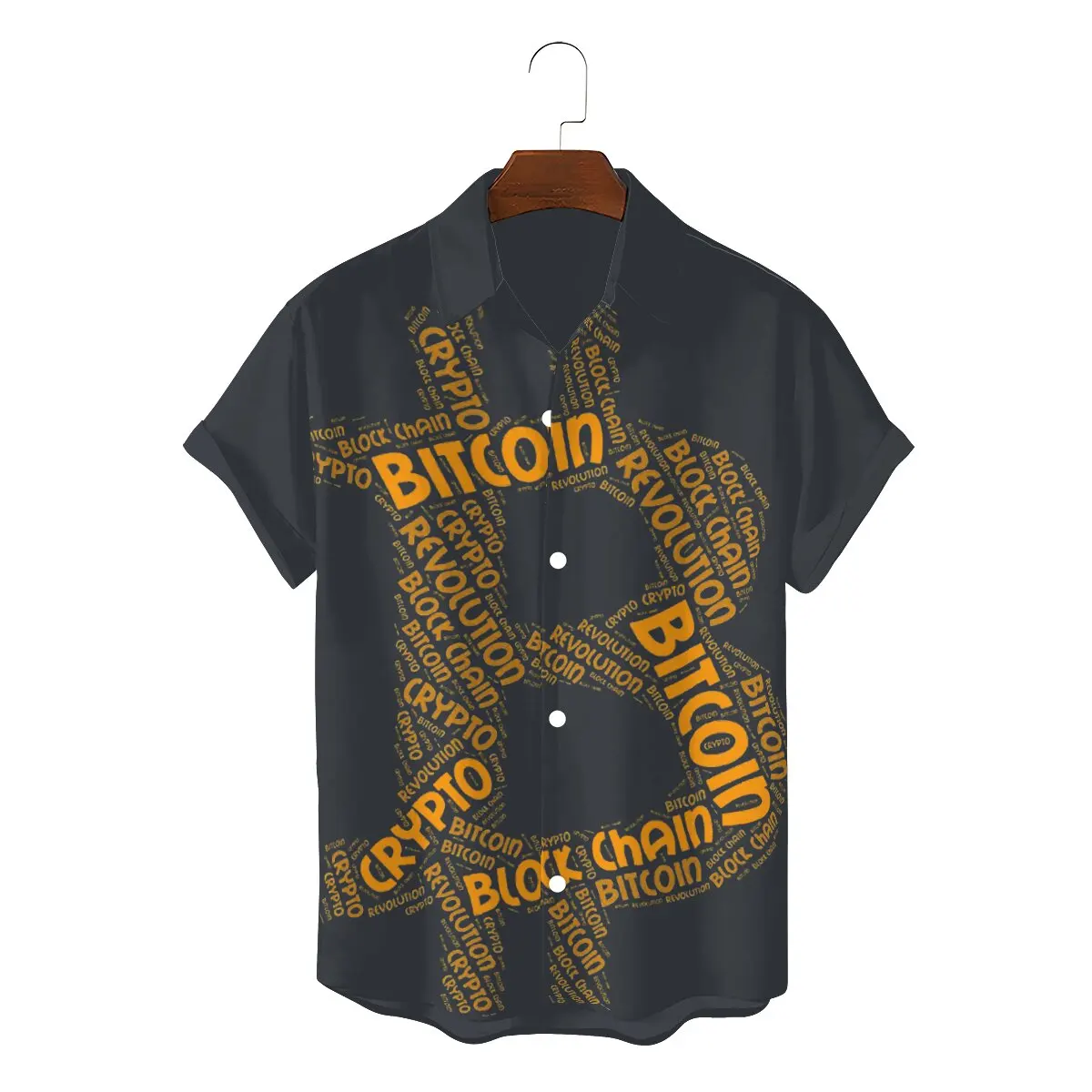 Revolution Block Chain Crypto Word Man's Hawaii Shirts Bitcoin Cryptocurrency Miners Meme Square Collar Short Sleeve 3D Shirt
Revolution Block Chain Crypto Word Man's Hawaii Shirts Bitcoin Cryptocurrency Miners Meme Square Collar Short Sleeve 3D Shirt