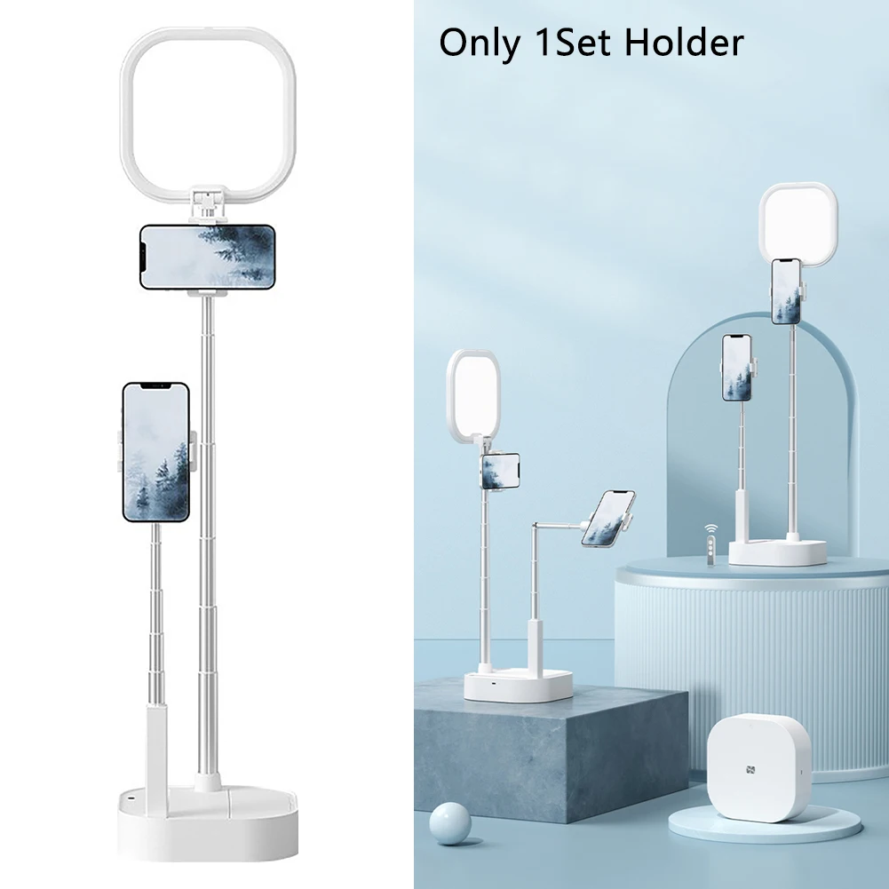 Phone Holder LED Lamp Video Recording Aluminium Alloy Teaching Remote Control Foldable Multifunction Wide Compatibility Stand
Phone Holder LED Lamp Video Recording Aluminium Alloy Teaching Remote Control Foldable Multifunction Wide Compatibility Stand