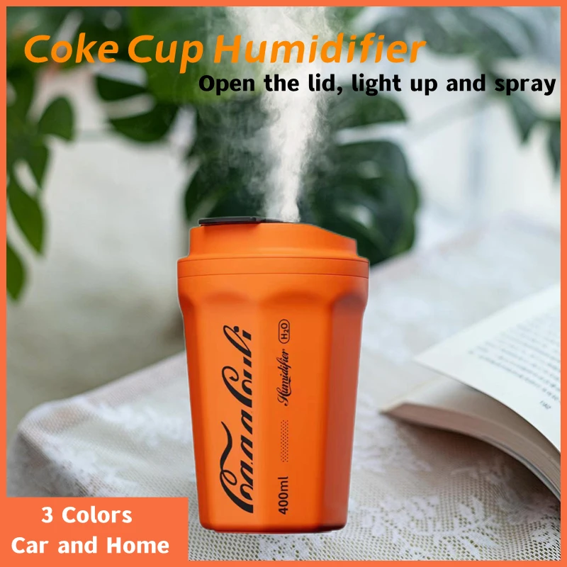 Coke Cup Humidificateur Air Car USB Charging Difusor Aromaterapia Flame Light Aromatherapy Humidifiers Diffusers Home Humidifier
Coke Cup Humidificateur Air Car USB Charging Difusor Aromaterapia Flame Light Aromatherapy Humidifiers Diffusers Home Humidifier