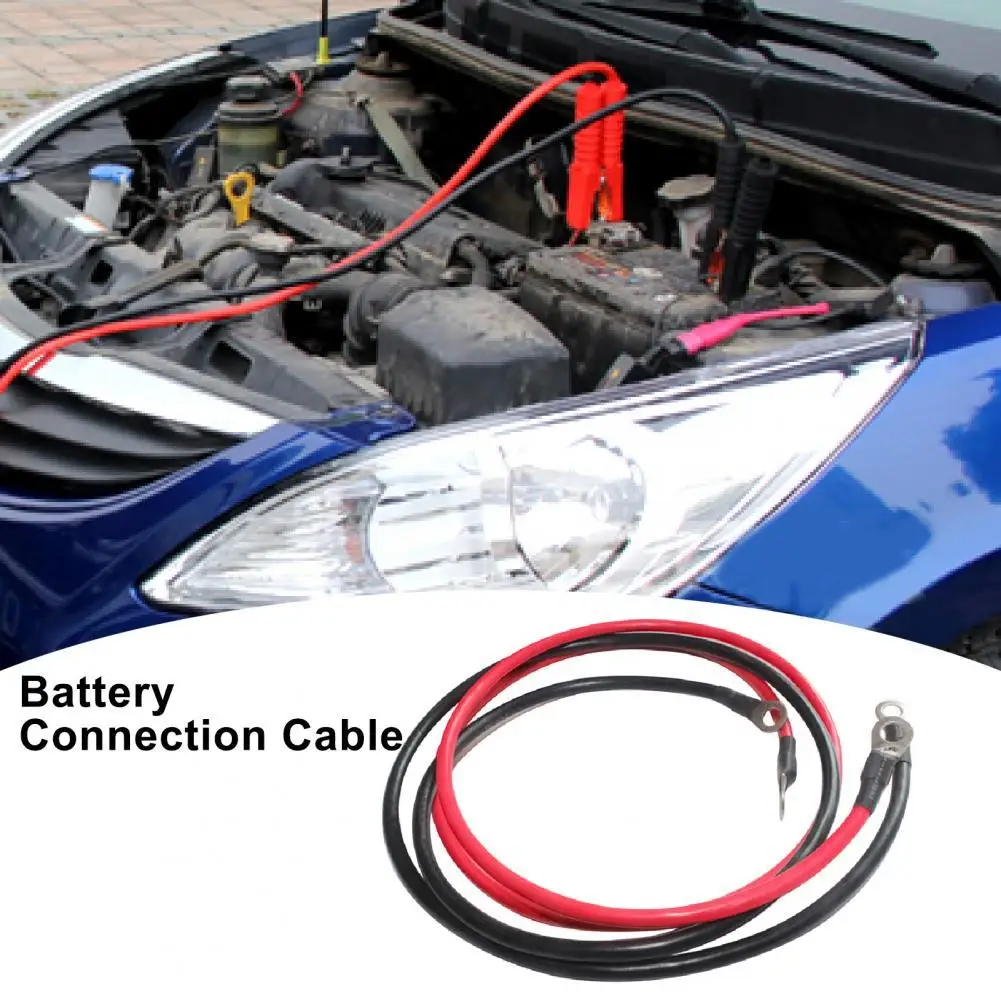 2Pcs Connection Cable O Ring Stable Conductivity Steady Car Power Wire Battery Cable for Car
2Pcs Connection Cable O Ring Stable Conductivity Steady Car Power Wire Battery Cable for Car