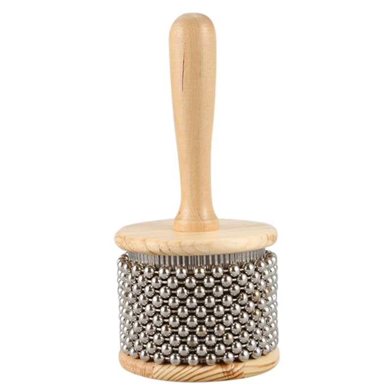 Wooden Cabasa Hand Shaker Percussion Musical Instrument for Classroom Band 
Wooden Cabasa Hand Shaker Percussion Musical Instrument for Classroom Band