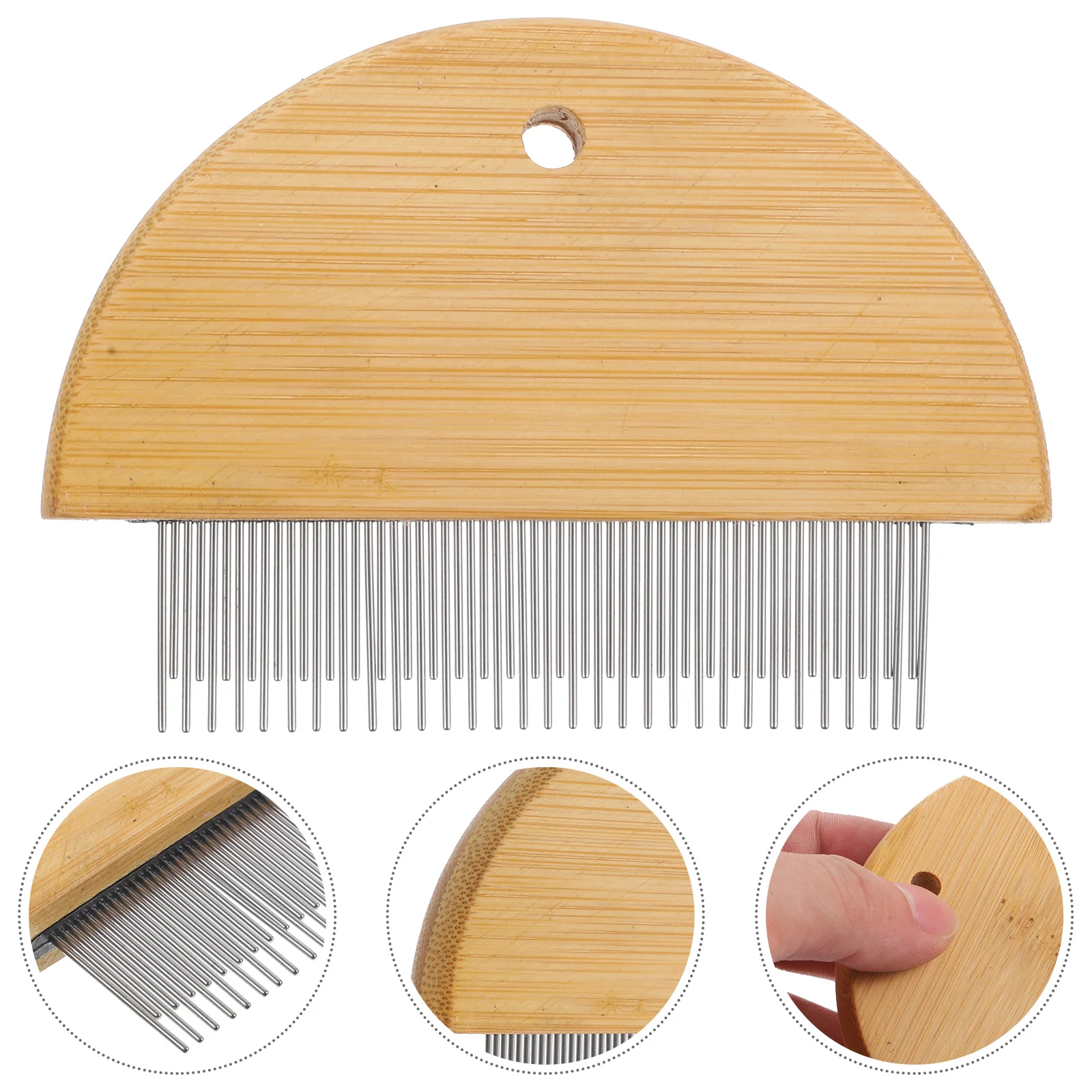 

Wooden Horse Brush Body Cattle Grooming Deshedding Scraper Cleaning Comb Livestock Hair Hairbrush Beauty Spatula Horses