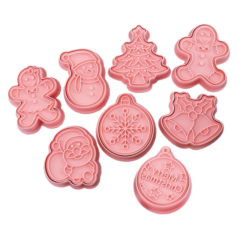 8 Pcs Cartoon Christmas Theme Plastic Mold Sugar Cookie Cupcake Chocolate Baking Mold Fondant Cake Decorating Tools
8 Pcs Cartoon Christmas Theme Plastic Mold Sugar Cookie Cupcake Chocolate Baking Mold Fondant Cake Decorating Tools