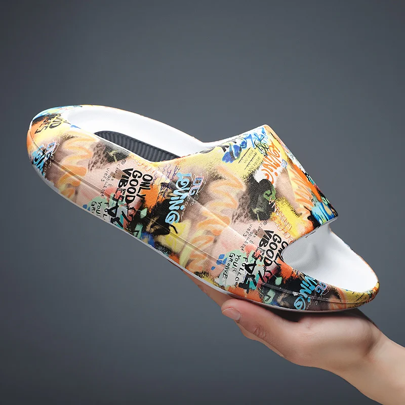 Мужские тапочки из ЭВА, мягкие сланцы для пляжа и отдыха на открытом воздухе, плоская подошва, Противоскользящие тапочки для мужчин
Мужские тапочки из ЭВА, мягкие сланцы для пляжа и отдыха на открытом воздухе, плоская подошва, Противоскользящие тапочки для мужчин