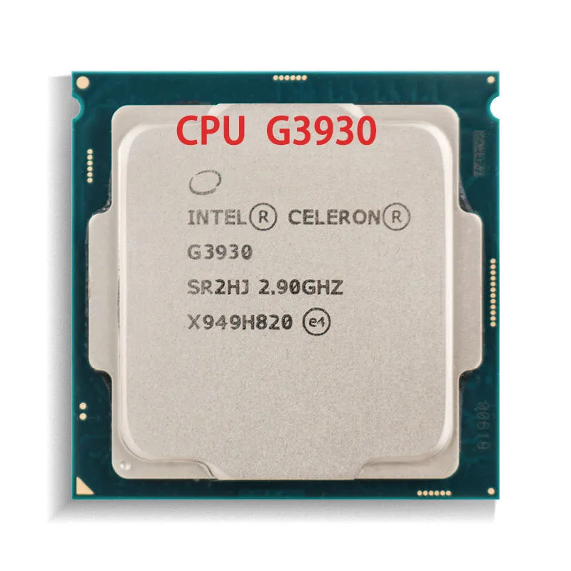 Двухъядерный процессор Intel Celeron G3930, 2,9 ГГц, 2 Мб кэш-памяти, процессор SR35K LGA1151, лоток 14 нм, 51 Вт
Двухъядерный процессор Intel Celeron G3930, 2,9 ГГц, 2 Мб кэш-памяти, процессор SR35K LGA1151, лоток 14 нм, 51 Вт