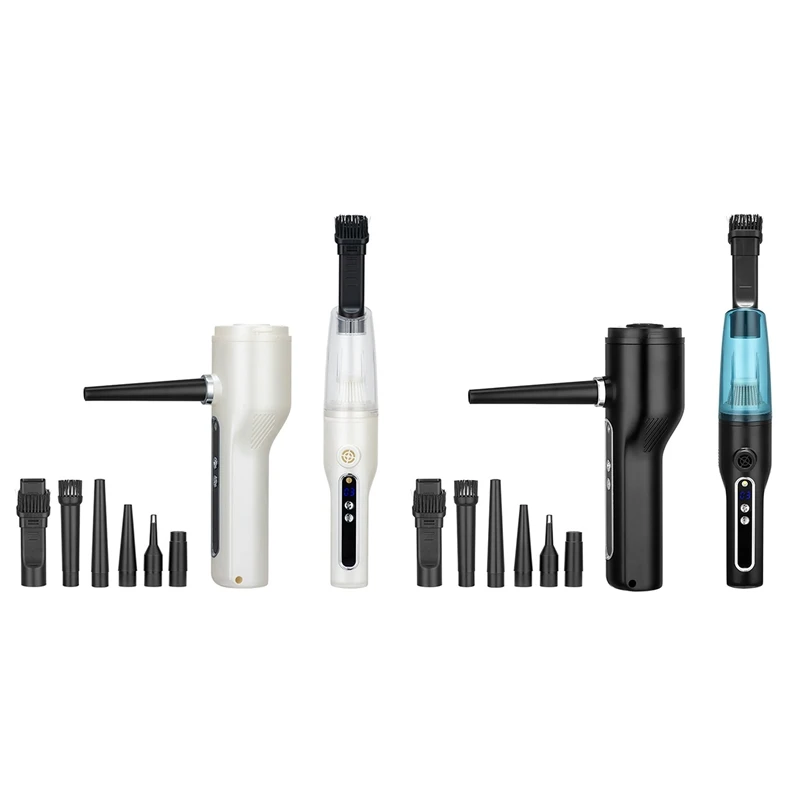 Multifunctional Wireless Dust Blower Handheld Dust Collector Car Portable Handheld Collector White
Multifunctional Wireless Dust Blower Handheld Dust Collector Car Portable Handheld Collector White