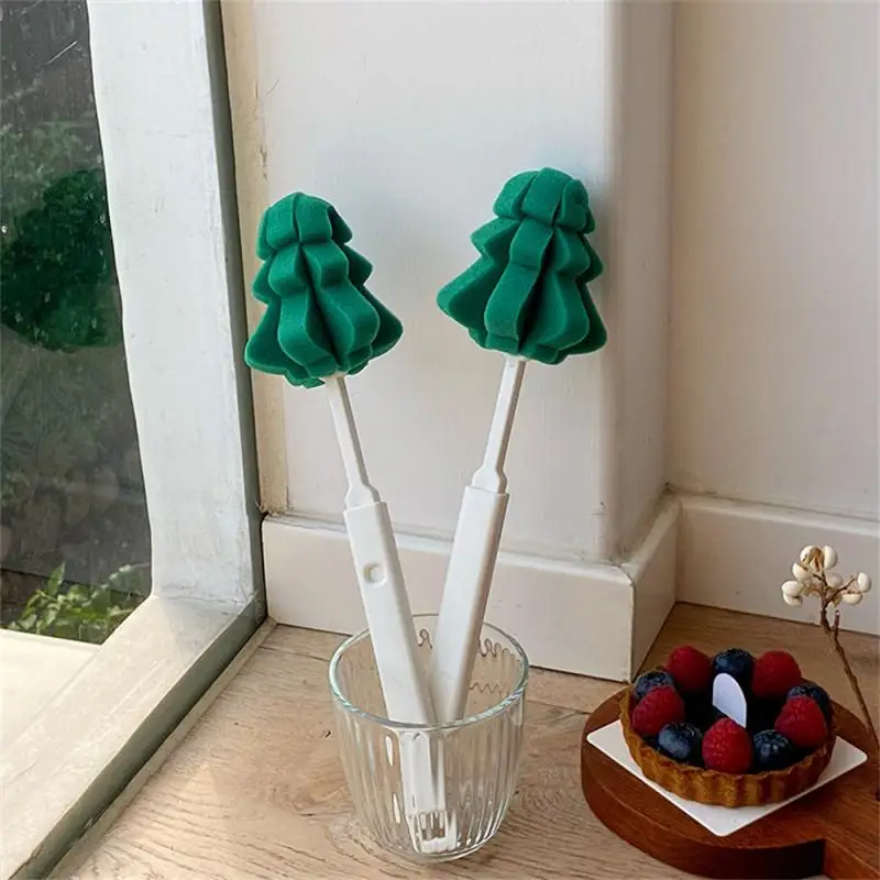 New Cartoon Christmas Tree Cup Brush Scalable Pine Tree Sponge Long Handle Cup Brush Milk Bottle Brush Convenient And Hangable
New Cartoon Christmas Tree Cup Brush Scalable Pine Tree Sponge Long Handle Cup Brush Milk Bottle Brush Convenient And Hangable