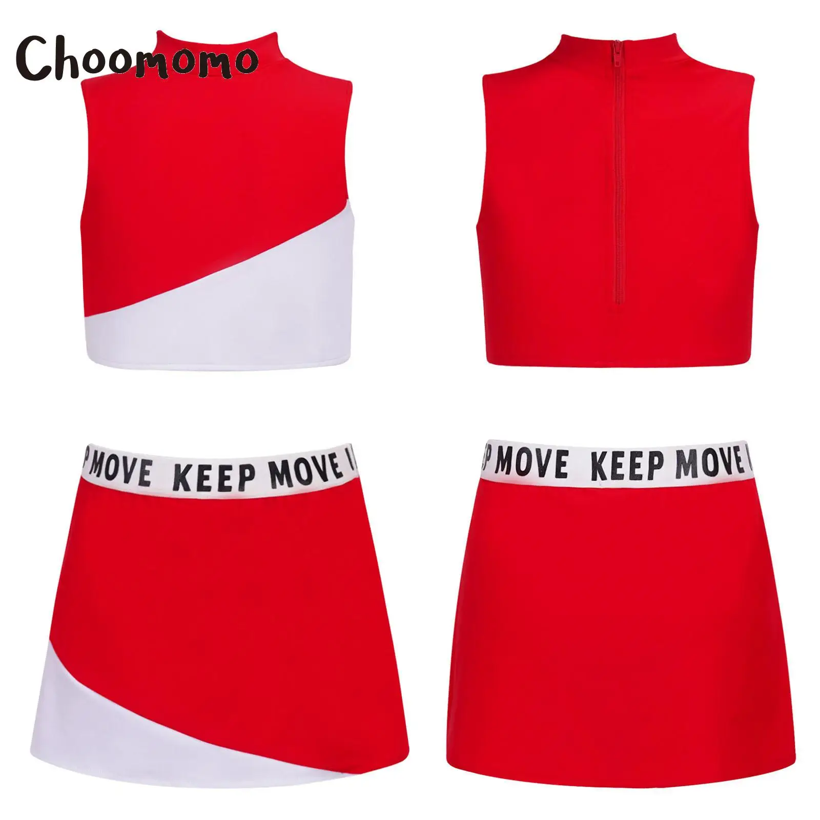Choomomo Kids Girls Sleeveless 2Pcs Letter Print Sports Suit Vest and Skirt Gym/Dance Workout with Back Zip Set Silky Sportswear
Choomomo Kids Girls Sleeveless 2Pcs Letter Print Sports Suit Vest and Skirt Gym/Dance Workout with Back Zip Set Silky Sportswear