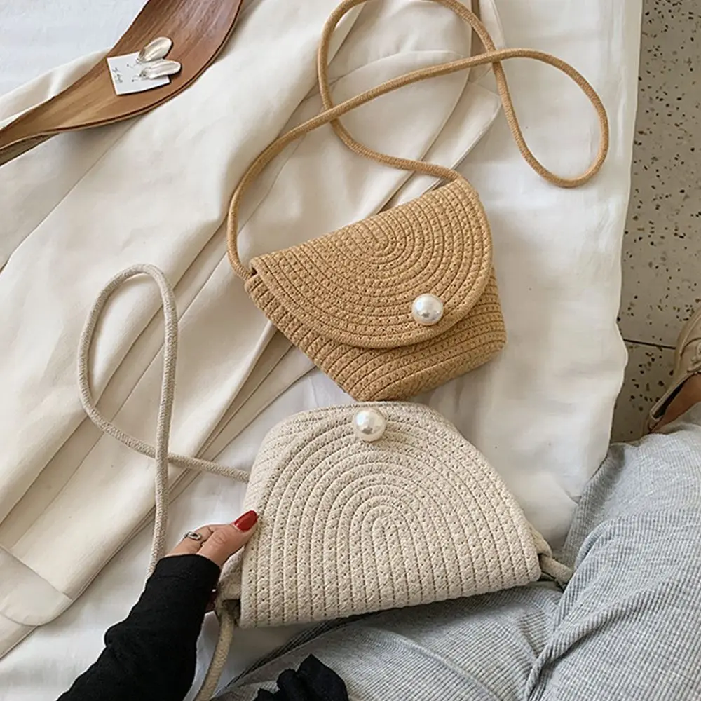 Travel Cute Handbag All-match Woven Beach Bag Outdoor Korean Style Bag Women Dumpling Bag Shell Straw Bag Crossbody Bags
Travel Cute Handbag All-match Woven Beach Bag Outdoor Korean Style Bag Women Dumpling Bag Shell Straw Bag Crossbody Bags