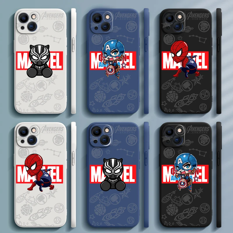 Funny cute superhero marvel For Apple iPhone 13 12 11 Pro Max mini XS XR X 8 7 6 Plus Liquid Rope Phone Case Capa Cover
Funny cute superhero marvel For Apple iPhone 13 12 11 Pro Max mini XS XR X 8 7 6 Plus Liquid Rope Phone Case Capa Cover