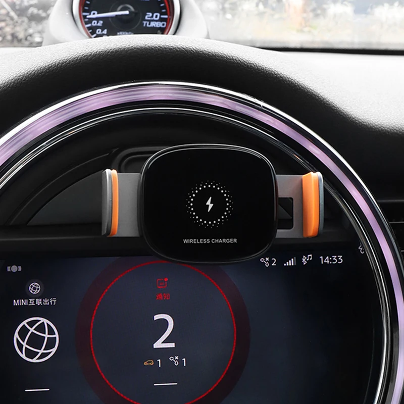 Interior Car Wireless Charging Phone Holder Navigation Screen Bracket For BMW MINI F54 F55 F56 F57 F60 Countryman Accessories 
Interior Car Wireless Charging Phone Holder Navigation Screen Bracket For BMW MINI F54 F55 F56 F57 F60 Countryman Accessories