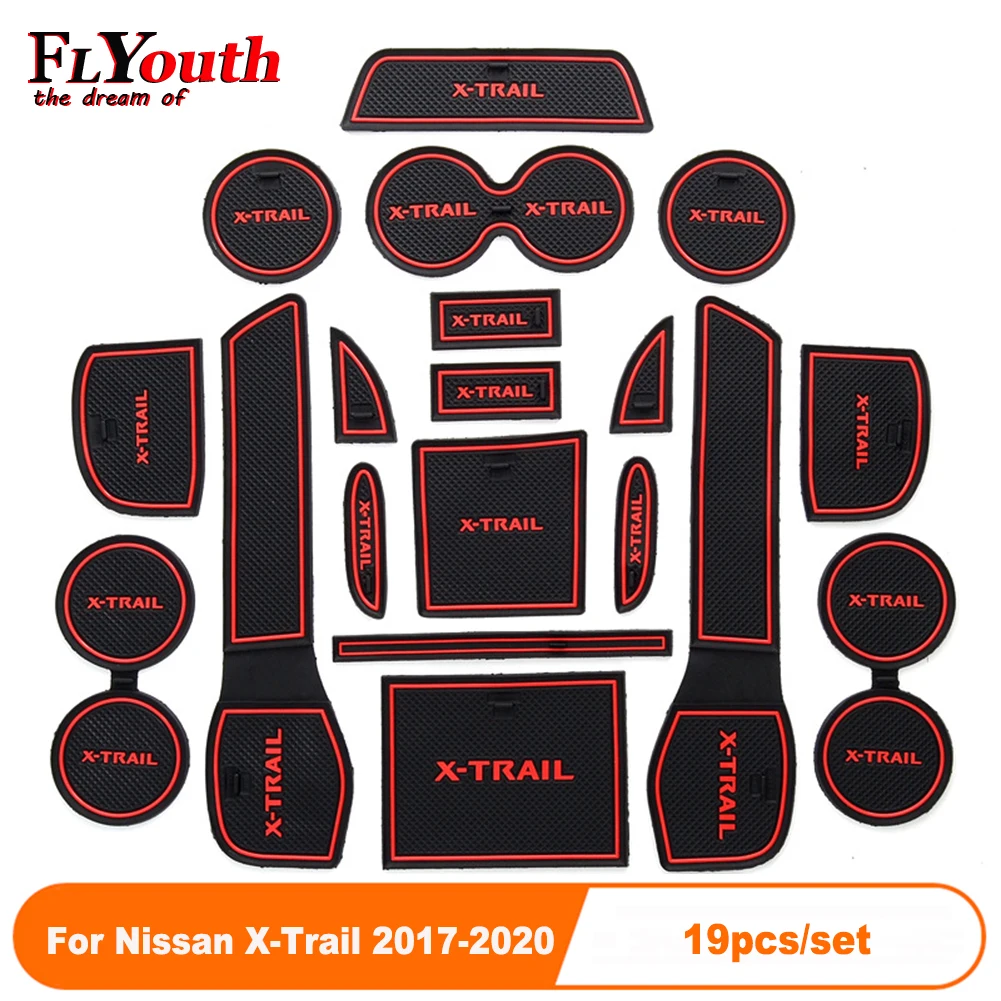 19Pcs/Set Car Door Groove Mat For Nissan X-Trail 17-20 Auto Anti-Slip Cup Mat Non Slip Door Gate Pad Car Accessories 7-seater
19Pcs/Set Car Door Groove Mat For Nissan X-Trail 17-20 Auto Anti-Slip Cup Mat Non Slip Door Gate Pad Car Accessories 7-seater