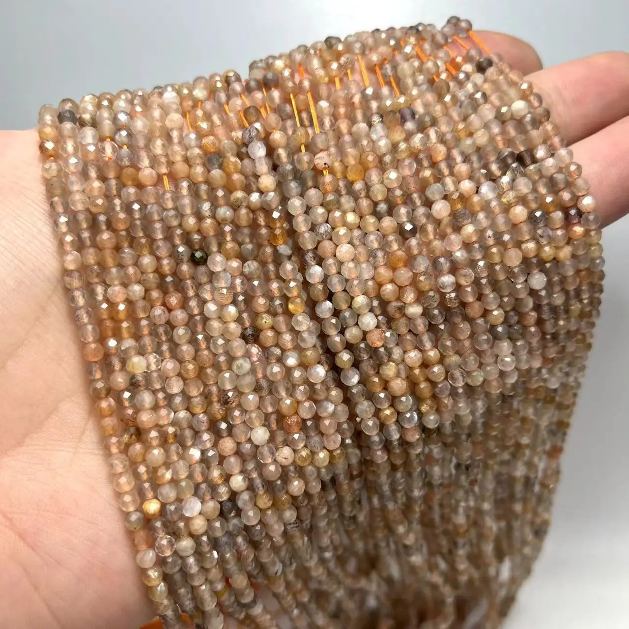2/3/4MM multicolor moonstone Faceted Round Natural Stone Loose Spacer Beads For Jewelry Making DIY Bracelet Necklace 15” Wholesa
2/3/4MM multicolor moonstone Faceted Round Natural Stone Loose Spacer Beads For Jewelry Making DIY Bracelet Necklace 15” Wholesa