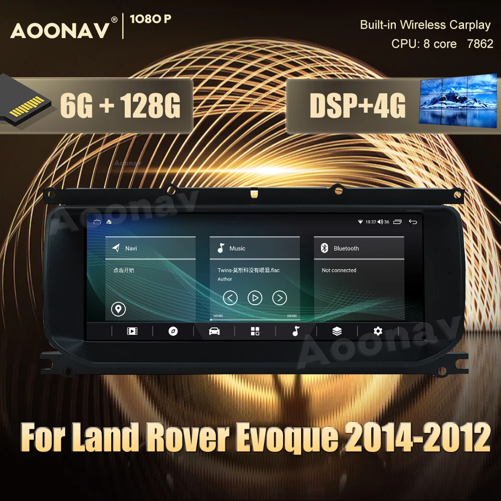 Автомобильный радиоприемник 128 ГБ Android для Land Rover Evoque L551 L538 2014-2022 Автомобильный мультимедийный плеер беспроводной carplay android автомобильное рад...
Автомобильный радиоприемник 128 ГБ Android для Land Rover Evoque L551 L538 2014-2022 Автомобильный мультимедийный плеер беспроводной carplay android автомобильное рад...