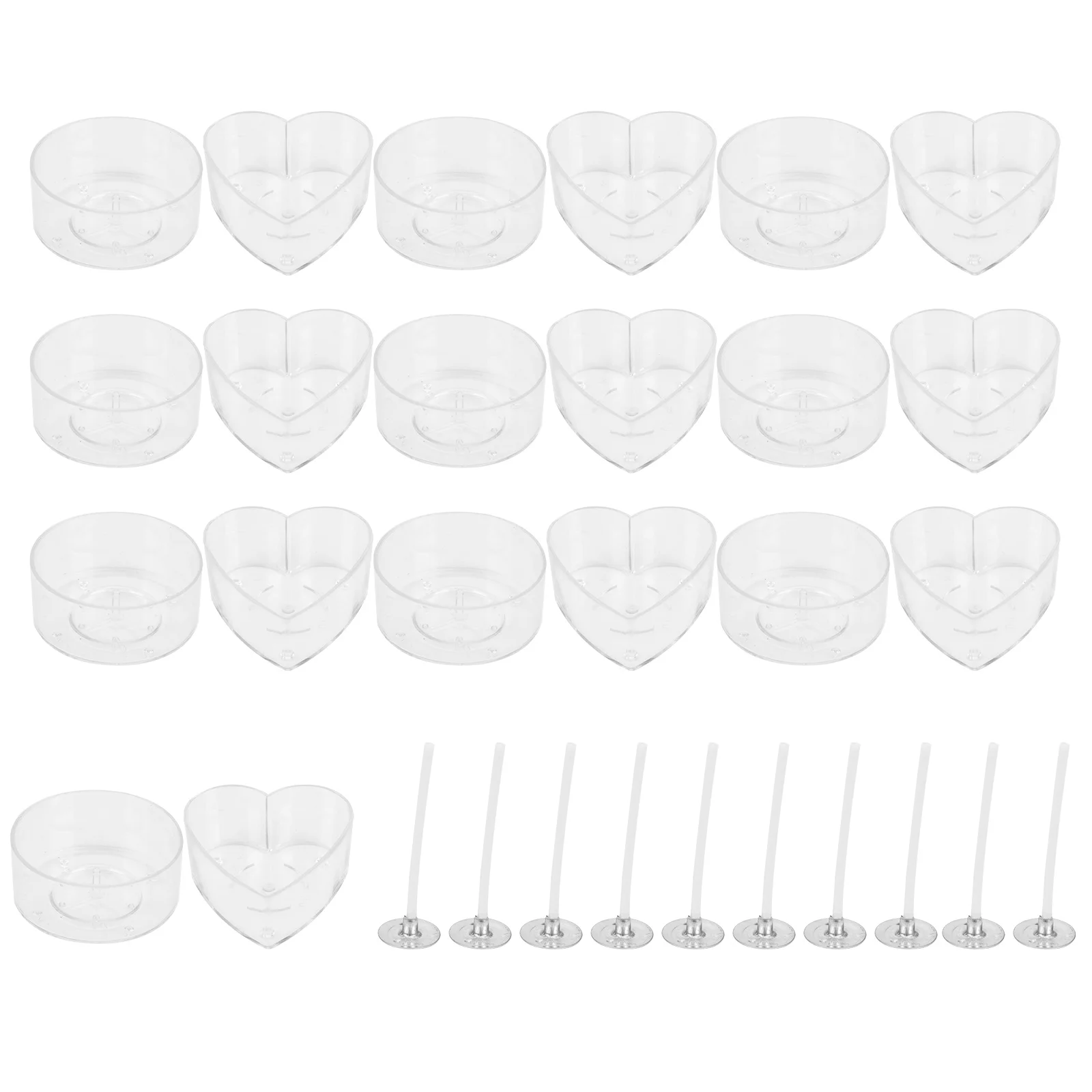 Clear Plastic Containers Heart Mold Wax Jars Tealight Holder Tealight Making Holder Tea Light Tins Cups
Clear Plastic Containers Heart Mold Wax Jars Tealight Holder Tealight Making Holder Tea Light Tins Cups