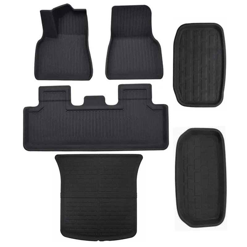 Fully Surrounded Special Foot Pad For Tesla Model 3 Y Waterproof Non-Slip Floor Mats XPE Car Trunk Mats 2021 2022 2023
Fully Surrounded Special Foot Pad For Tesla Model 3 Y Waterproof Non-Slip Floor Mats XPE Car Trunk Mats 2021 2022 2023