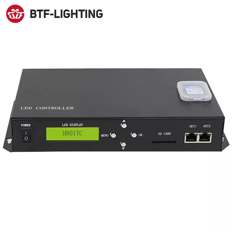 Works Offline LED Build Software Ethernet Protocol Artnet H801TC Pixel Master Controller
Works Offline LED Build Software Ethernet Protocol Artnet H801TC Pixel Master Controller