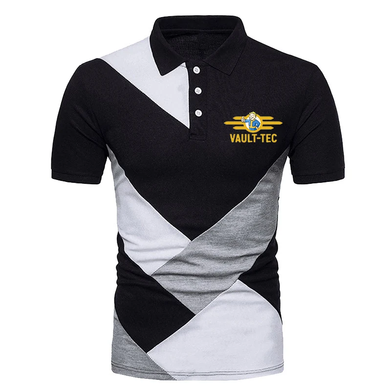 2022 Vault Tec Logo Video Game Fallout 2 3 4 Print Men Summer Short Sleeve Fashion High Street Black White Stitching Tops
2022 Vault Tec Logo Video Game Fallout 2 3 4 Print Men Summer Short Sleeve Fashion High Street Black White Stitching Tops
