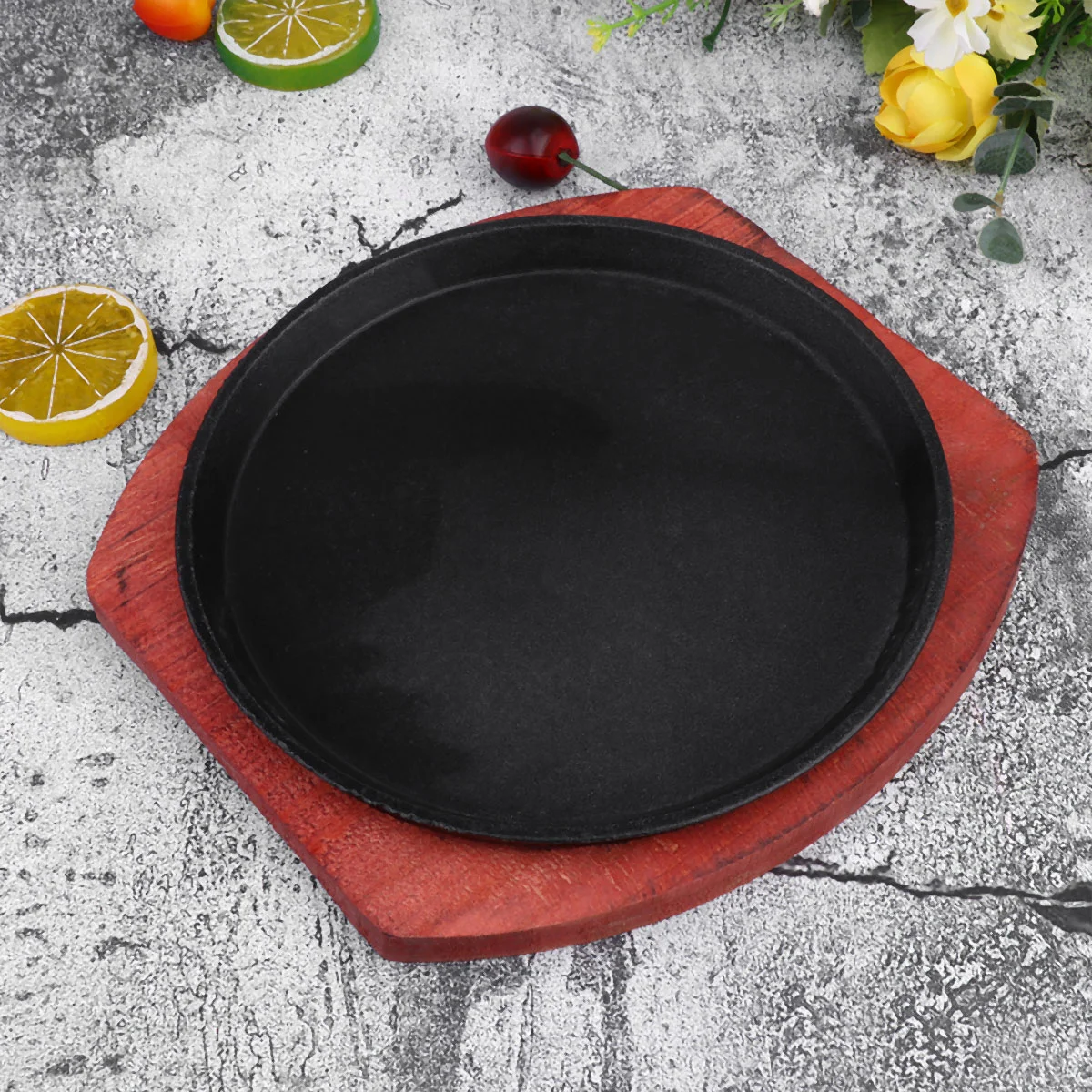 Steak Pan Grill Plate Fajita Iron Stovetop Cast Sizzling Griddle Skillet Set Platter Nonstick Sizzle Server Tray Japanese
Steak Pan Grill Plate Fajita Iron Stovetop Cast Sizzling Griddle Skillet Set Platter Nonstick Sizzle Server Tray Japanese