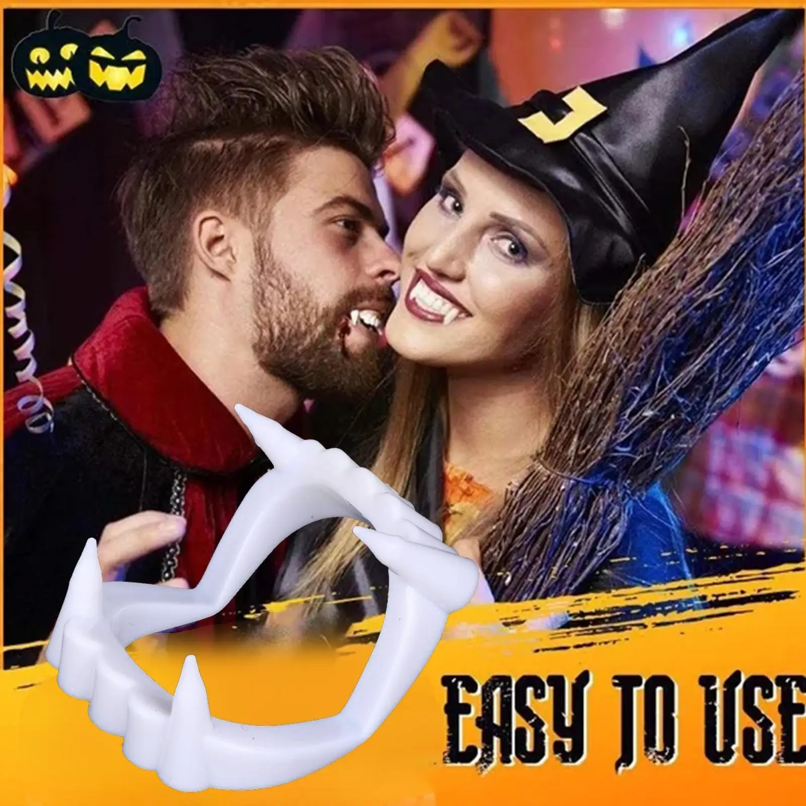 Retractable Teeth Halloween Fangs Decoration Fangs Cosplay Costume Prop For Adult Kids P9s2
Retractable Teeth Halloween Fangs Decoration Fangs Cosplay Costume Prop For Adult Kids P9s2