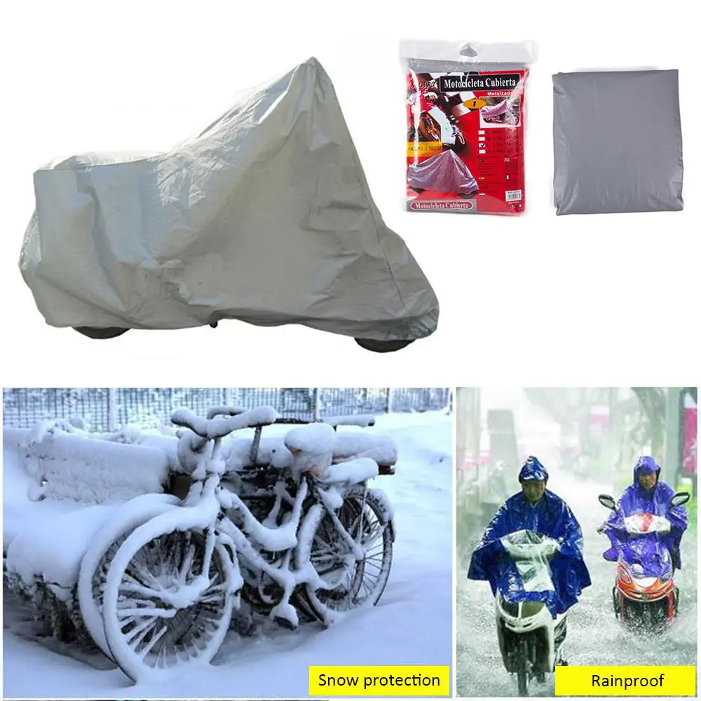 Bicycle Rainproof Sunscreen Cover Outdoor Waterproof Bicycle Cover PEVA Motorcycle Electric Car Cover Bicycle Protective Gear 
Bicycle Rainproof Sunscreen Cover Outdoor Waterproof Bicycle Cover PEVA Motorcycle Electric Car Cover Bicycle Protective Gear
