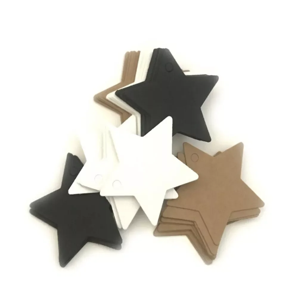 NEW2023 100pcs/lot 6*6cm Fashion Solid Color Star Kraft Paper Labels Hang Tags For Clothing Packaging Labels Christmas Favors Gi
NEW2023 100pcs/lot 6*6cm Fashion Solid Color Star Kraft Paper Labels Hang Tags For Clothing Packaging Labels Christmas Favors Gi