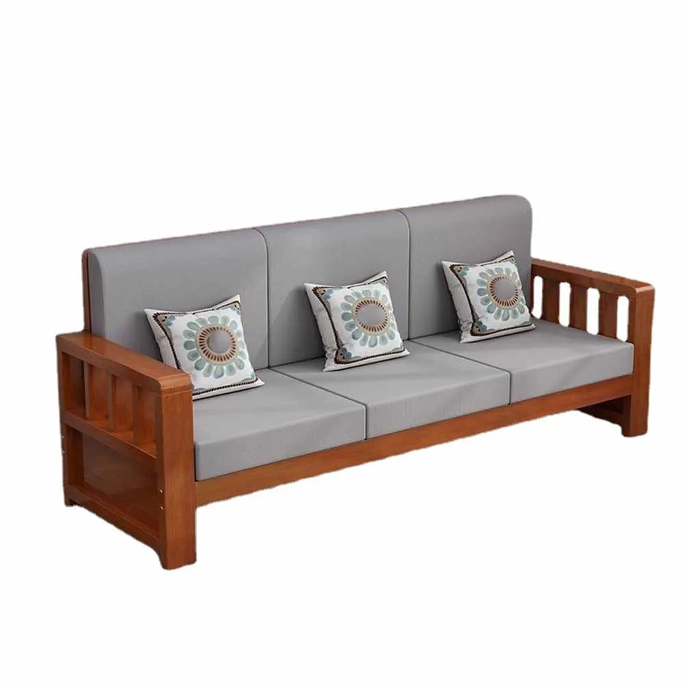 Three People Living Room Sofas Wooden Couch Widen Armrest Leniency Sitting Noodles Comfortable Breathable Not Easy Out Of Shape
Three People Living Room Sofas Wooden Couch Widen Armrest Leniency Sitting Noodles Comfortable Breathable Not Easy Out Of Shape