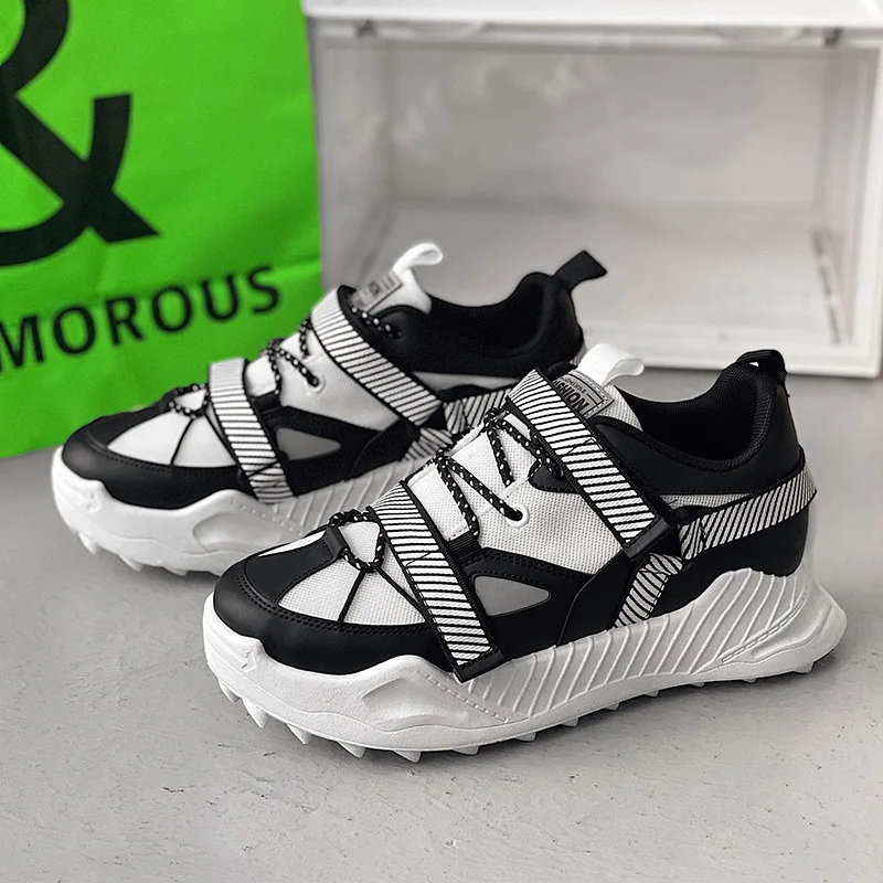 Men Sneakers Thick Bottom Breathable Casual Shoes Rubber Hard-Wearing Non-slip Walking Shoes Fashion Comfortable Mesh Mens Shoes
Men Sneakers Thick Bottom Breathable Casual Shoes Rubber Hard-Wearing Non-slip Walking Shoes Fashion Comfortable Mesh Mens Shoes