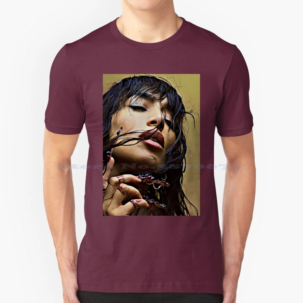 Loreen тату Футболка 100% хлопок тройник молодия Sweeden соревнование песни Eurovizija Euforija