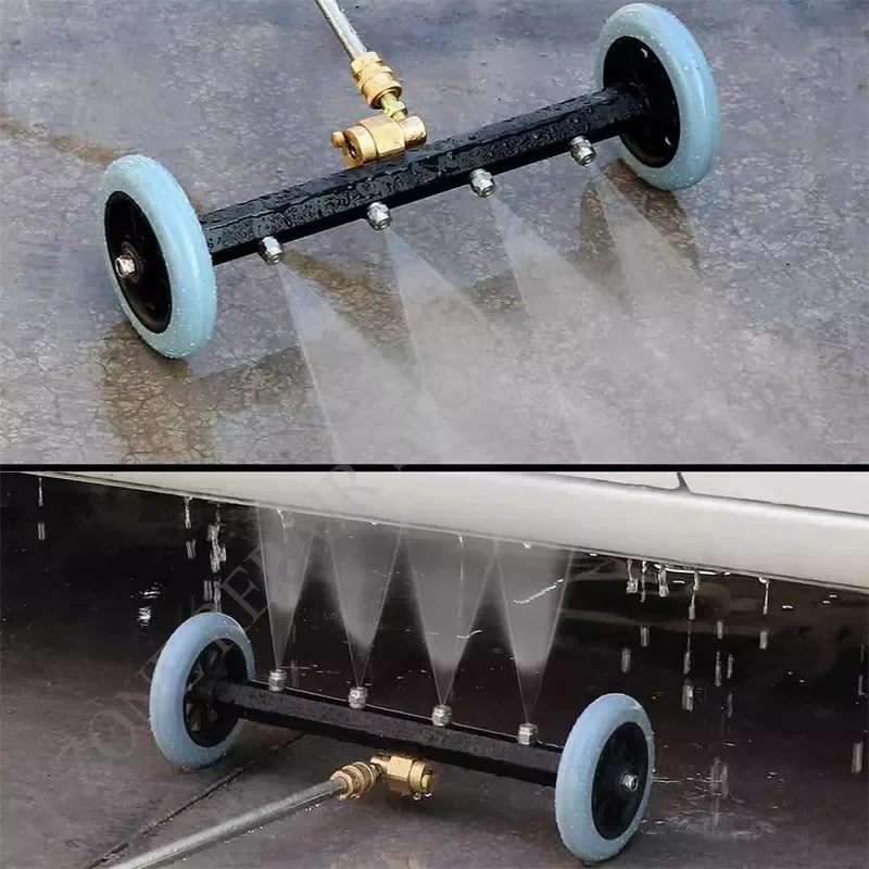 NEW2023 5000PSI car chassis high pressure washer 16 inch electric car washing locomotive bottom water broom with 3 extension rod
NEW2023 5000PSI car chassis high pressure washer 16 inch electric car washing locomotive bottom water broom with 3 extension rod