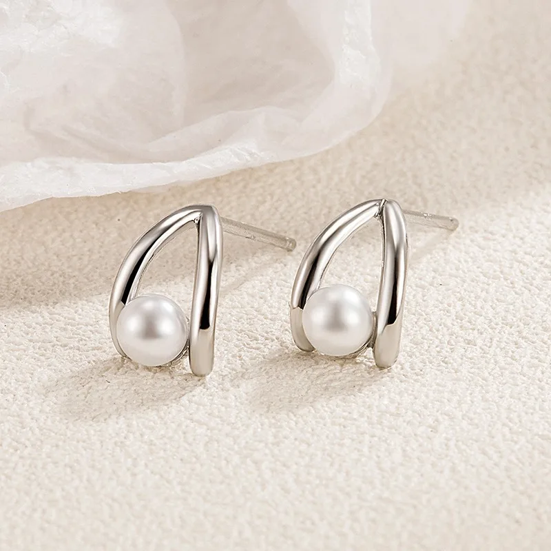 2023 New Trend Unique Design Exquisite Light Luxury Geometric Pearl Stud Earrings for Women Girls Wedding Jewelry Party Gifts
2023 New Trend Unique Design Exquisite Light Luxury Geometric Pearl Stud Earrings for Women Girls Wedding Jewelry Party Gifts