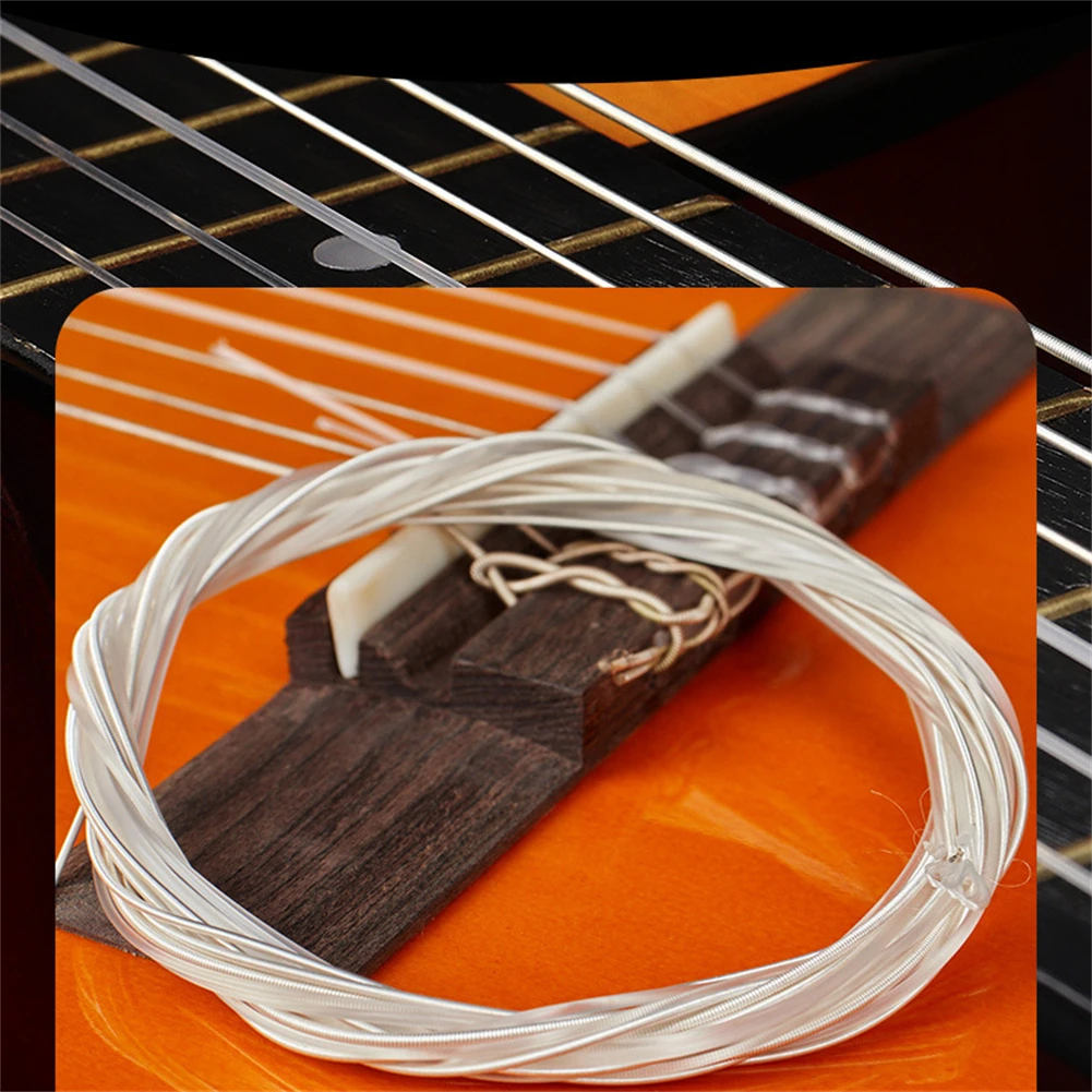 3 Set/18pcs String Classical Guitar Nylon Strings Replacement Accessories Super Light E-1st B-2nd G-3rd D-4th A-5th E-6th
3 Set/18pcs String Classical Guitar Nylon Strings Replacement Accessories Super Light E-1st B-2nd G-3rd D-4th A-5th E-6th