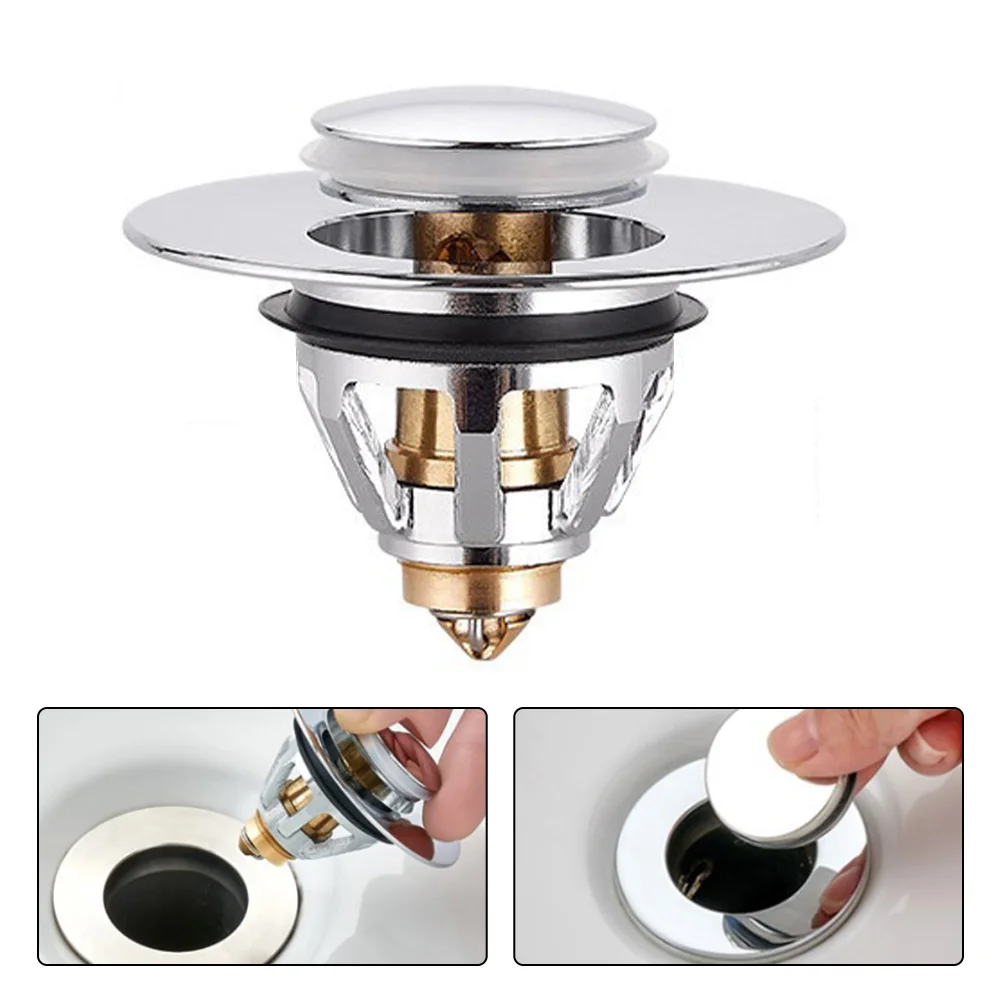Universal Basin Pop-Up Drain Filter Bathroom Sink Drain Plug Anti Clogging Hardware Kitchen Drains Strainers Bathroom Sinks
Universal Basin Pop-Up Drain Filter Bathroom Sink Drain Plug Anti Clogging Hardware Kitchen Drains Strainers Bathroom Sinks