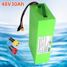 48V 30ah 18650 Lithium Battery with Built-in BMS 550W 750W 1000W 1500W Ultra Strong Octagonal Electric Bicycle Battery Pack