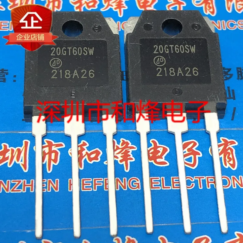 

Free shipping 20GT60SW AP20GT60SW TO-3P 600V 20A 10PCS