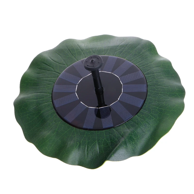 D0AD Floating Lotus Leaf Shape Solar Fountain Water Pump For Garden Pond Decoration
D0AD Floating Lotus Leaf Shape Solar Fountain Water Pump For Garden Pond Decoration