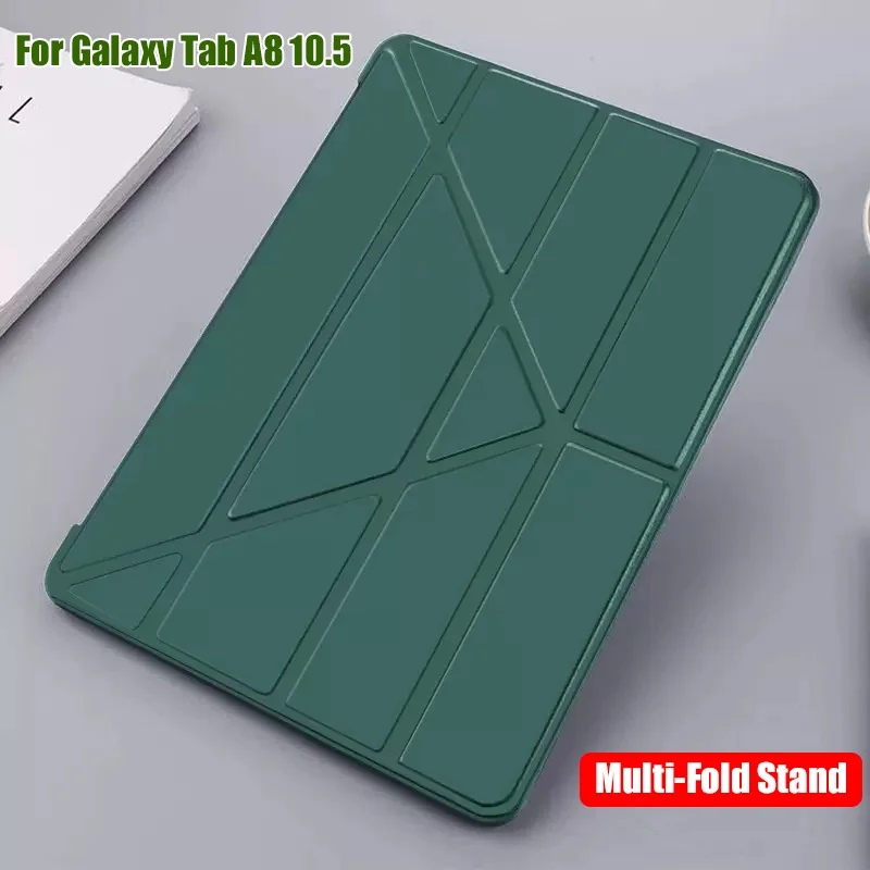 For Samsung Galaxy Tab A8 10.5 Inch 2021 Case Auto Sleep Wake Smart Folio PU Leather Silicone Soft TPU Tablet Cover
For Samsung Galaxy Tab A8 10.5 Inch 2021 Case Auto Sleep Wake Smart Folio PU Leather Silicone Soft TPU Tablet Cover