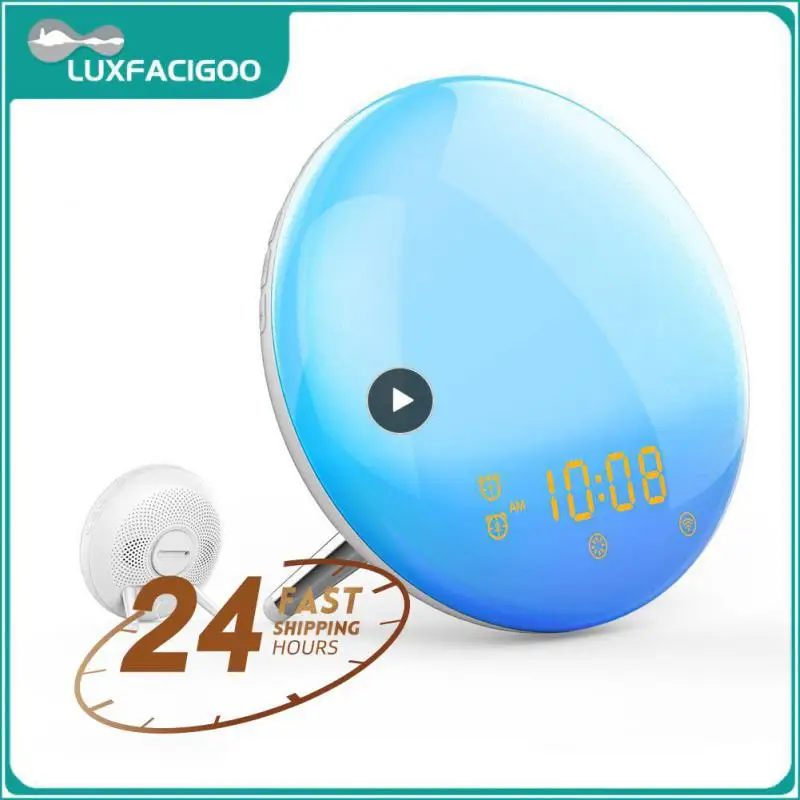 Tuya Wifi Lamp 7 Colors Hands-free Alarm Clock Fm Radio Works With Alexa Google Home Smart Wake Up Light Smart Home
Tuya Wifi Lamp 7 Colors Hands-free Alarm Clock Fm Radio Works With Alexa Google Home Smart Wake Up Light Smart Home