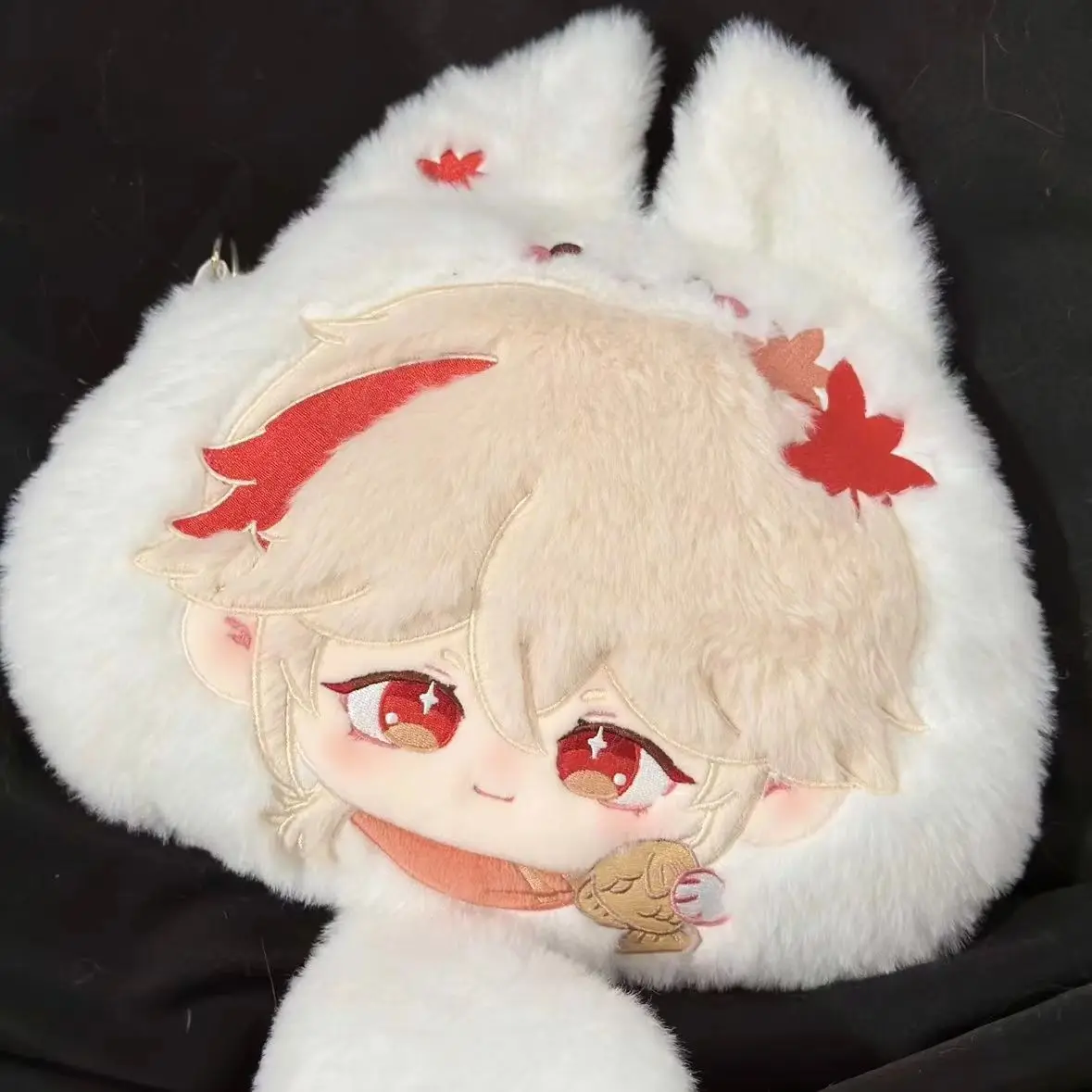 Anime Game Genshin Impact Kaedehara Kazuha Cosplay Cute Plush Rabbit Ears Backpack Kawaii Game Shoulder Bag Student Gift
Anime Game Genshin Impact Kaedehara Kazuha Cosplay Cute Plush Rabbit Ears Backpack Kawaii Game Shoulder Bag Student Gift