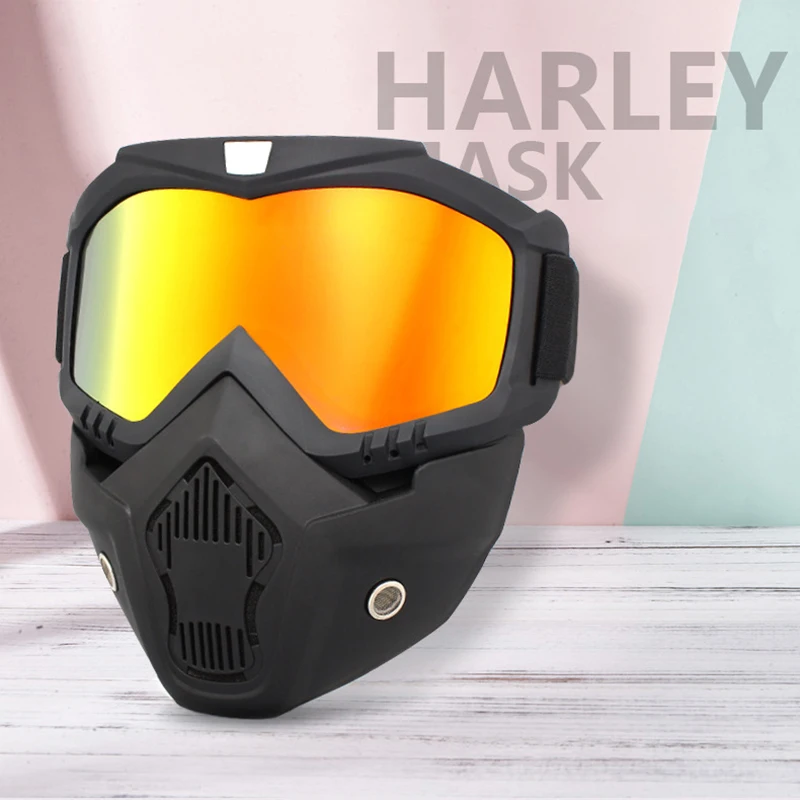 Harley Masks Windshield Off-road Motorcycle Wind Goggles Detachable Outdoor Riding Equipments Harley Retro Tactical Visors Masks
Harley Masks Windshield Off-road Motorcycle Wind Goggles Detachable Outdoor Riding Equipments Harley Retro Tactical Visors Masks