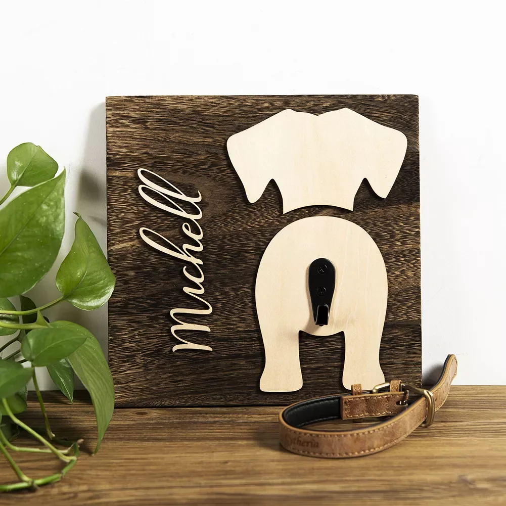 Custom Wood Dog Personalized Leash Holder Puppies Pet Keepsake Puppy Wooden Carving Ornaments Puppy for House Creative Gift OEM
Custom Wood Dog Personalized Leash Holder Puppies Pet Keepsake Puppy Wooden Carving Ornaments Puppy for House Creative Gift OEM