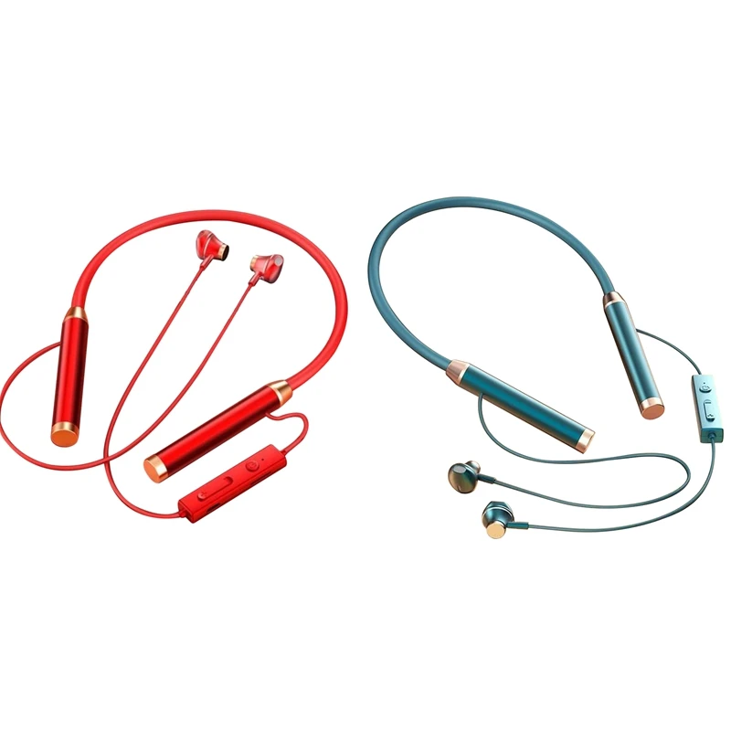 Neck Mounted Bluetooth Headset, Sports Office With Microphone Noise Canceling Stereo Wireless Headset
Neck Mounted Bluetooth Headset, Sports Office With Microphone Noise Canceling Stereo Wireless Headset