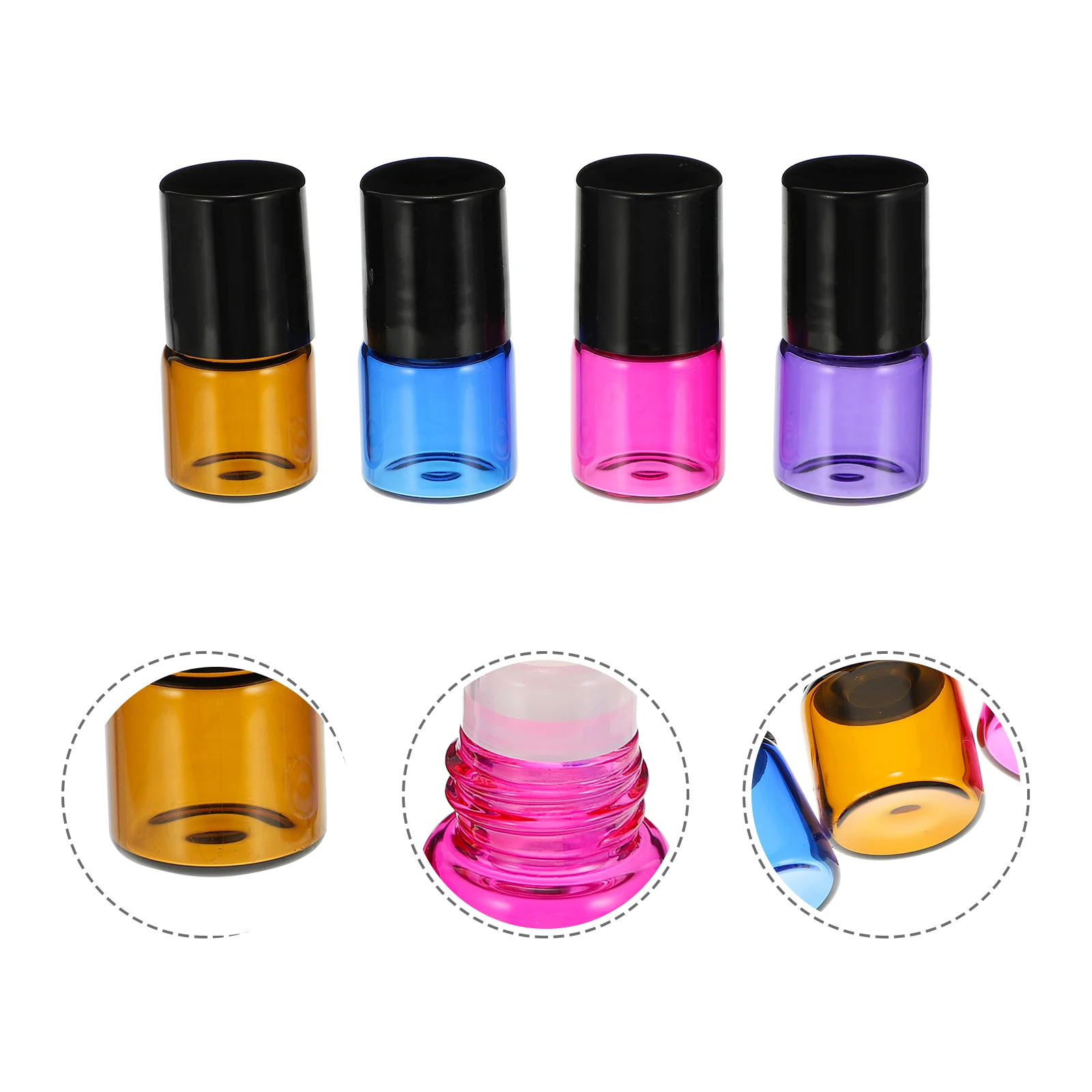 Roller Bottle Essential Oil Dispenser Small Glass Refillable Aromatherapy Massage
Roller Bottle Essential Oil Dispenser Small Glass Refillable Aromatherapy Massage