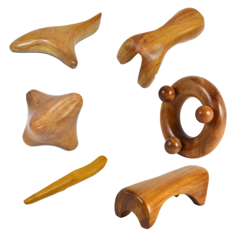 New-6Pcs/Set Natural Fragrant Wood Scraping Massage Acupuncture Finger Pressure Spa Therapy Paste Treatment Muscle Relaxation Sc 
New-6Pcs/Set Natural Fragrant Wood Scraping Massage Acupuncture Finger Pressure Spa Therapy Paste Treatment Muscle Relaxation Sc