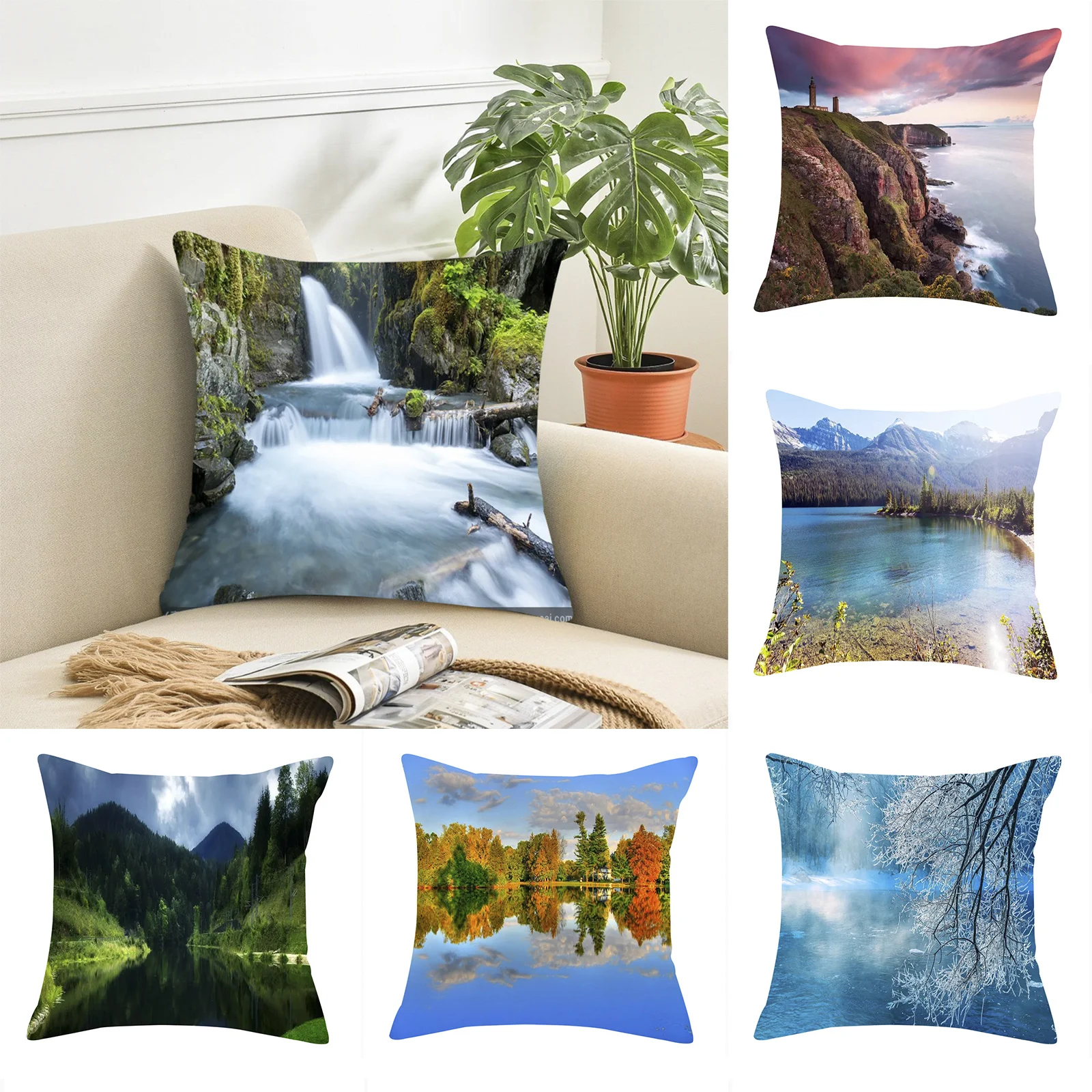 Holding head sea view pillowcase sofa decoration pillow decoration cushion living room decoration cushion cover pillowcase diy
Holding head sea view pillowcase sofa decoration pillow decoration cushion living room decoration cushion cover pillowcase diy