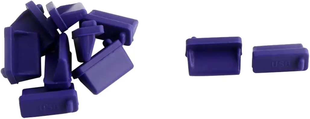 Silicone Cellphone PC Female End USB Port Cover Cap Anti Dust Protector 10 PCS Purple
Silicone Cellphone PC Female End USB Port Cover Cap Anti Dust Protector 10 PCS Purple