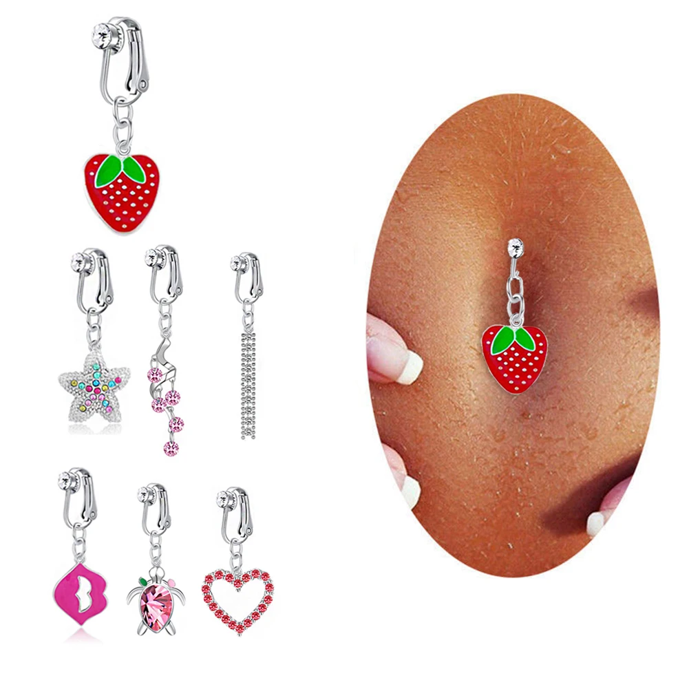 Faux Fake Belly Ring Heart Fake Belly Piercing Clip On Umbilical Navel Belly Button Cartilage Clip On Earrings Body Jewelry
Faux Fake Belly Ring Heart Fake Belly Piercing Clip On Umbilical Navel Belly Button Cartilage Clip On Earrings Body Jewelry