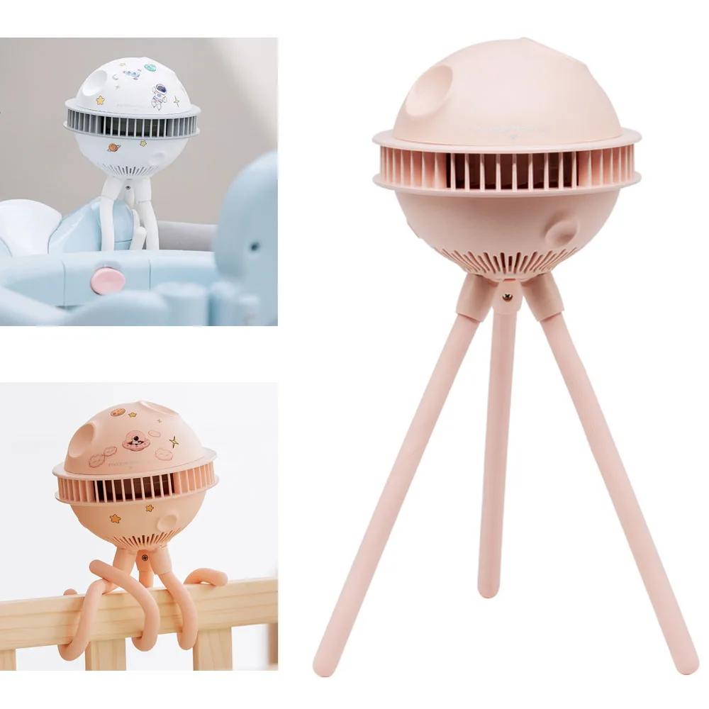 Mini Baby Stroller Fan Octopus Shape Stand 4-gear Adjustable Handheld Rechargeable Air Cooler Student Outdoor Travel Ventilador
Mini Baby Stroller Fan Octopus Shape Stand 4-gear Adjustable Handheld Rechargeable Air Cooler Student Outdoor Travel Ventilador